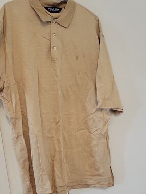 Classic Men’s Polo in Tan